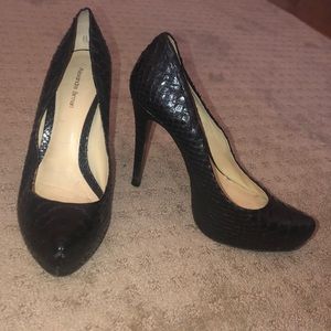 Snake skin Alexandre Birman size 6